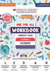 One For All Science Workbook Concept Wise for Class 1 by Oswaal Books