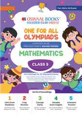 One For All Mathematics Olympiad Previous Years' Solved Papers Class 5 by Oswaal Books