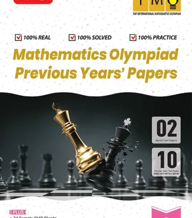 IMO Class-6 Olympiad Previous Years Papers (PYP) Mathematics with Sample OMR Sheet- Book by MTG Learning
