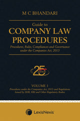 Guide to Company Law Procedures- Procedures, Rules, Compliances and Governance under the Companies Act, 2013 (Set of 4 Volumes) Books By LexisNexis
