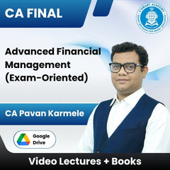 CA Final Advanced Financial Management (Exam-Oriented) Video Lectures by CA Pavan Karmele (Google Drive + Books)