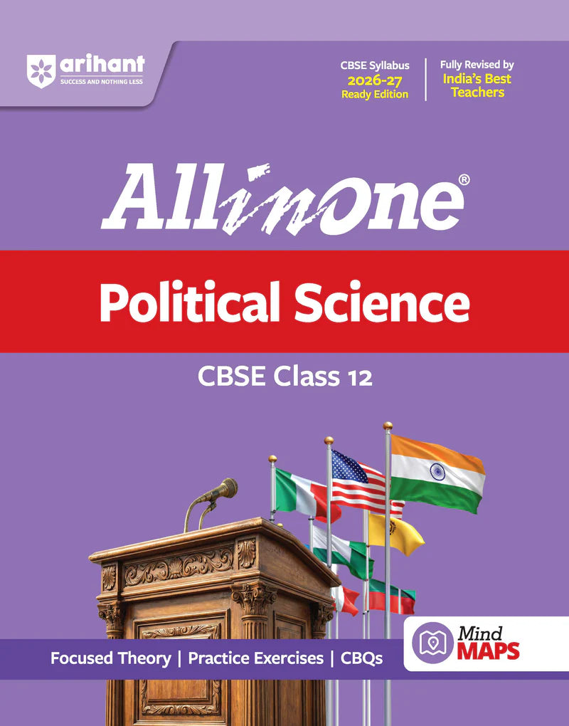 All in One Political Science Class 12 for CBSE Exam - Book By Arihant Publication