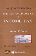 Kanga & Palkhivala’s The Law and Practice of Income Tax (Set of 2 Volumes) Books By LexisNexis