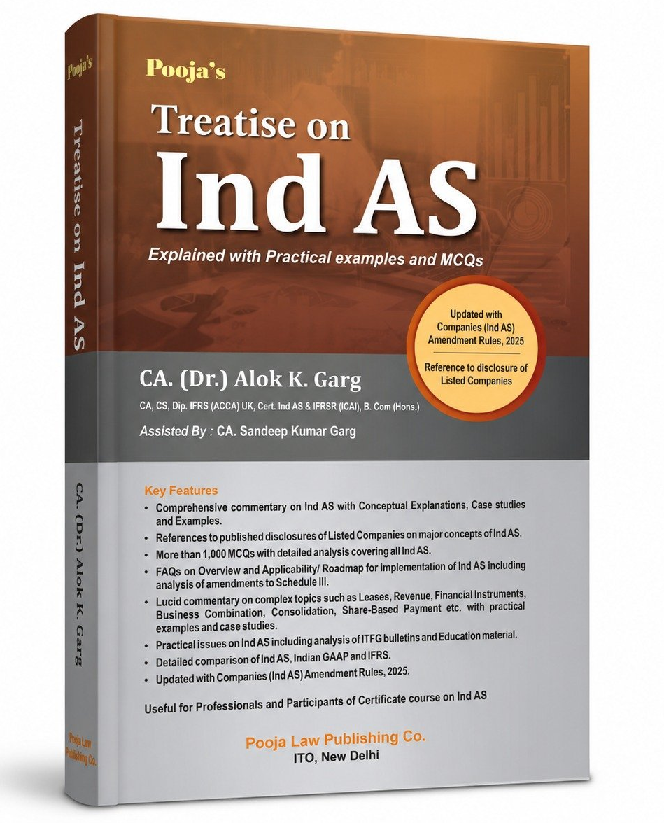 Pooja's Treatise on Ind AS - Book By Alok K. Garg