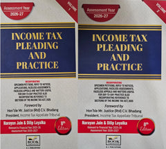 Book Corporation’s Income Tax Pleadings and Practice (Set of 2 Volumes) - Books by Narayan Jain & Dilip Loyalka