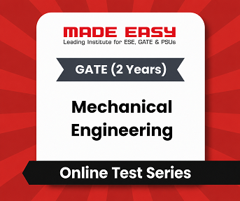 GATE 2 Years Mechanical Engineering - Online Test Series By Made Easy