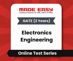 GATE 2 Years Electronics Engineering - Online Test Series By Made Easy