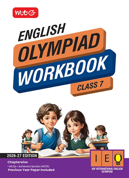 Class 7 International English Olympiad (IEO) Workbook By MTG Learning