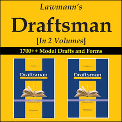 Lawmann's Draftsman (Civil & Criminal) Set of 2 Volumes - Books By Sanjeev Sarkar