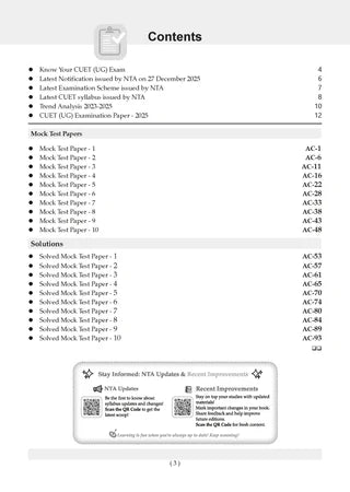 NTA CUET (UG) Mock Test Papers - Accountancy By Oswaal Books
