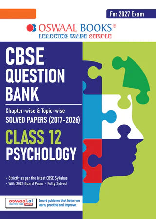 CBSE Question Bank for Class 12 - Political Science Book - Chapterwise and Topicwise Solved Papers For 2027 Exam By Oswaal Books