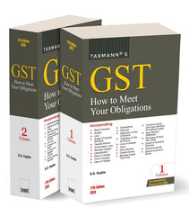 GST How to Meet Your Obligations (Set of 2 Volumes) - Books by Taxmann