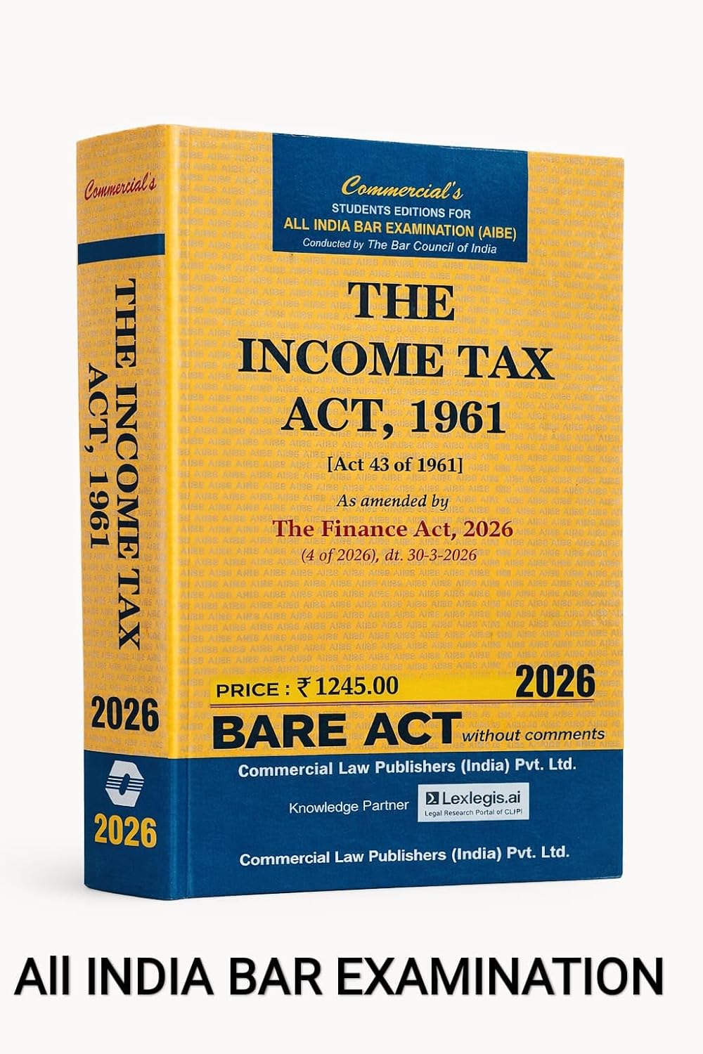 Commercial's Income Tax Act, 1961 (AIBE)