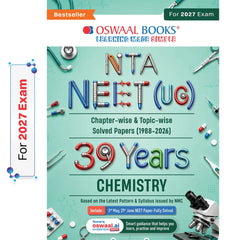 NEET (UG) Chemistry Chapter-wise & Topic-wise Questions-Fully Solved Papers - Book By Oswaal Books