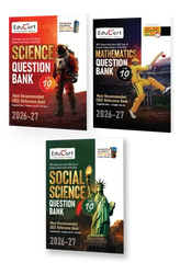 Educart CBSE Question Bank Class 10 Bundle Books - Science, Mathematics and Social Science