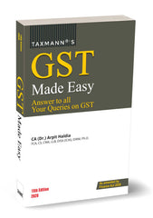 GST Made Easy - Answer to all Your Queries on GST By Taxmann