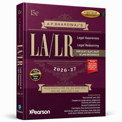 Legal Awareness & Legal Reasoning (LA/LR) - Book By Pearson