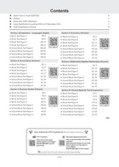 NTA CUET (UG) Mock Test Papers - Commerce Stream (English, Accountancy, Business Studies, Economics, Maths, General Aptitude Test) Book By Oswaal Books