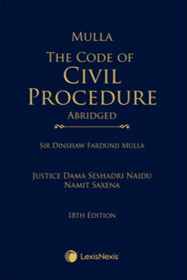 Mulla's The Code of Civil Procedure (Abridged) - Book By LexisNexis