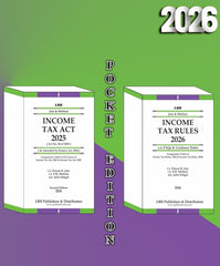 Jain & Motlani’s Income Tax Rules 2026 and Income Tax Act 2025 (Pocket Edition) - Books By Legal Book House