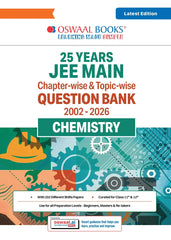 JEE Main 25 Years' Chapter-wise & Topic-wise Question Bank Chemistry - Book By Oswaal Books