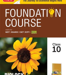 Foundation Course Biology Book for Class 10 by MTG Learning