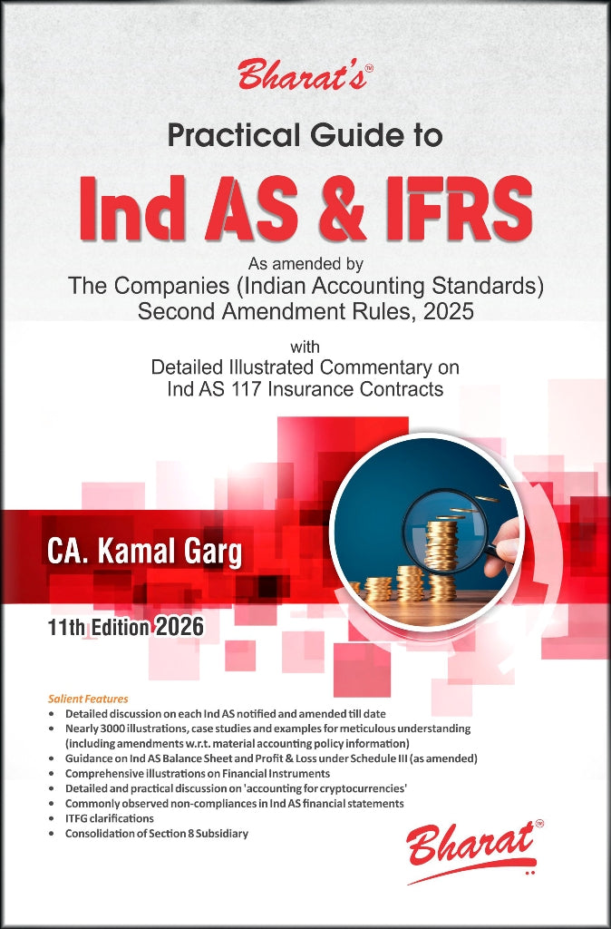 Bharat’s Practical Guide to Ind AS & IFRS - Book by CA Kamal Garg