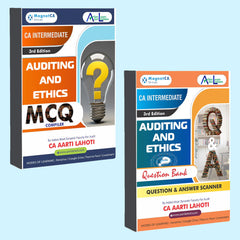 CA Inter Audit Book Combo (Q&A + MCQ) By CA Aarti Lahoti