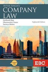 Avtar Singh's Company Law - Book By EBC
