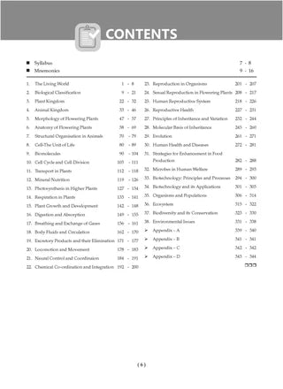Handbook of Class 11 & 12 - Biology for NEET & All Medical Entrance Exams By Oswaal Books