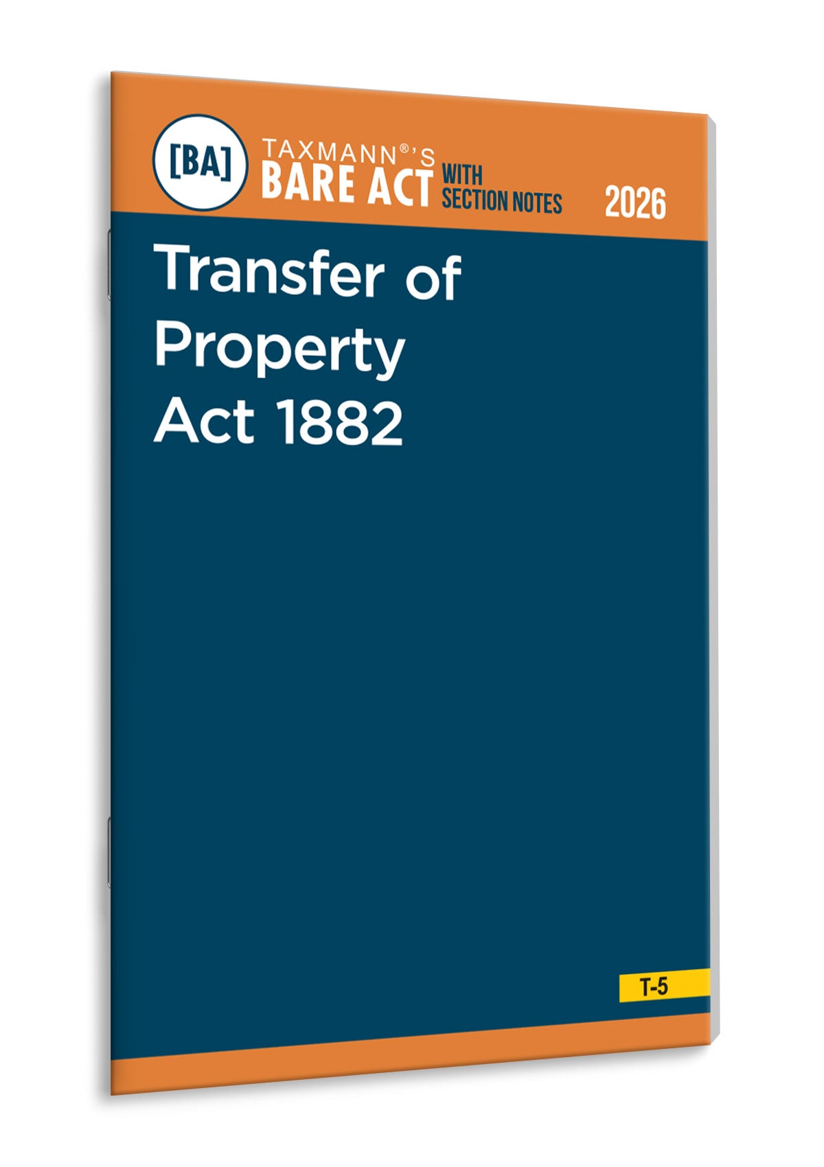 Transfer of Property Act 1882 (Bare Act with Section Notes) - Book By Taxmann