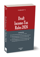 Draft Income-Tax Rules 2026 Book By Taxmann