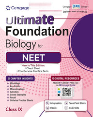 Ultimate Foundation Biology for NEET - Class 9 Book by Cengage