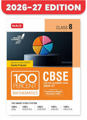 100 Percent NCERT & CBSE Mathematics Class 8  - Book By MTG Learning