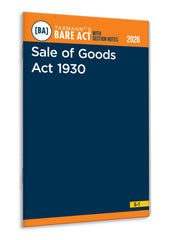 Sale of Goods Act 1930 (Bare Act with Section Notes) - Book By Taxmann