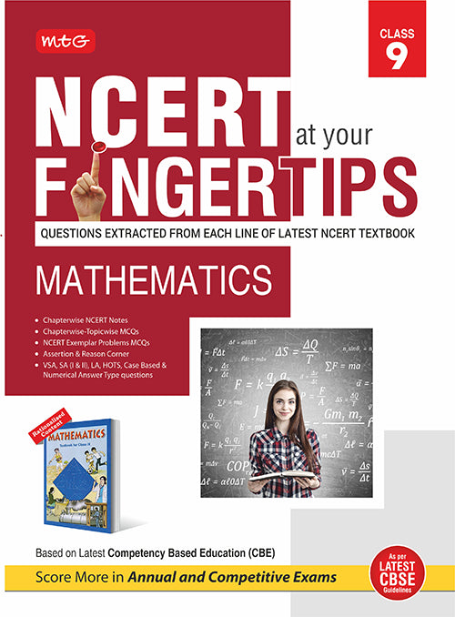 NCERT at your Fingertips Mathematics Book for Class 9 by MTG Learning