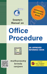 Manual on Office Procedure Book By Swamy Publishers