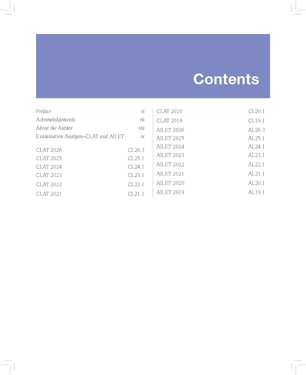 Complete CLAT Manual, Solved Papers CLAT & AILET, Legal Awareness & Reasoning and Legal Aptitude Workbook for CLAT - Books By Pearson