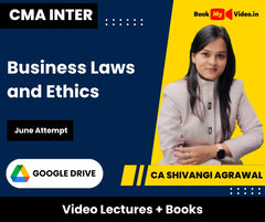 CMA Inter Business Laws and Ethics Video Lectures by CA Shivangi Agrawal June Attempt (Download + Books)