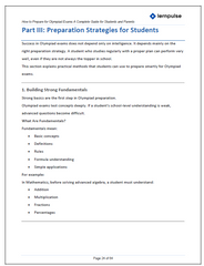 How to Prepare for Olympiad Exams A Complete Guide for Students and Parents - Book By lernpulse