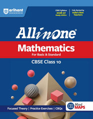 All in One Mathematics and Science (Combo) Class 10 for CBSE Exam - Books By Arihant Publication