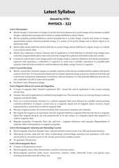 NTA CUET (UG) Mock Test Papers - Physics By Oswaal Books