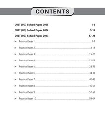 NTA CUET (UG) 10 Practice Test Papers General Aptitute Test (Section-3) By MTG Learning