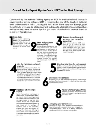 NEET (UG) Mock Test Papers (Physics, Chemistry & Biology) By Oswaal Books