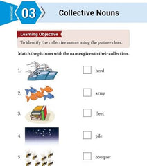 Class 3- MTG 51 English Grammar Worksheets By MTG Learning