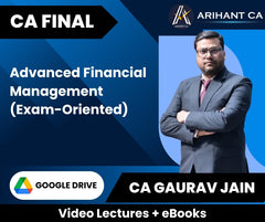 CA Final Advanced Financial Management (Exam-Oriented) Video Lectures by CA Gaurav Jain (Google Drive + eBooks)