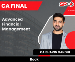 CA Final Advanced Financial Management Books by CA Bhavin Gandhi