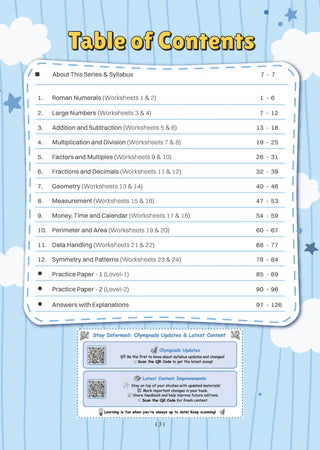 One For All Olympiads Workbook Class 4 Maths  - Book By Oswaal Books