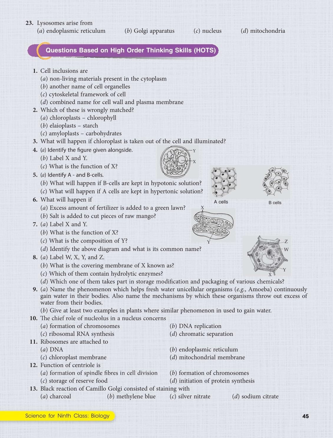 S Chand's Class 9 Biology Part 3 (Complete Biology Study for School Exams) Book