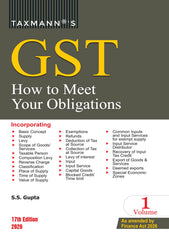 GST How to Meet Your Obligations (Set of 2 Volumes) - Books by Taxmann